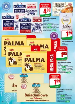 Pogląd oferty "Masło ekstra 82% Polmlek, 200 g" - ważna od 17.12.2025 | Strona: 52
