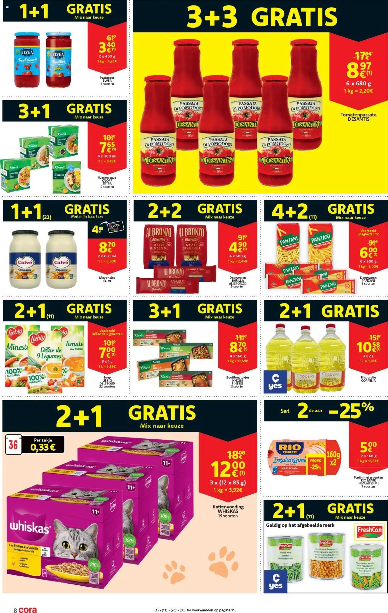 {H1} | Pagina: 8 | Producten: Sós kalács, Tonijn, La, Graham liszt