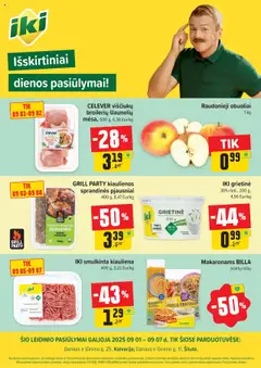 IKI leidinių peržiūra, galiojančių nuo 01.09.2025