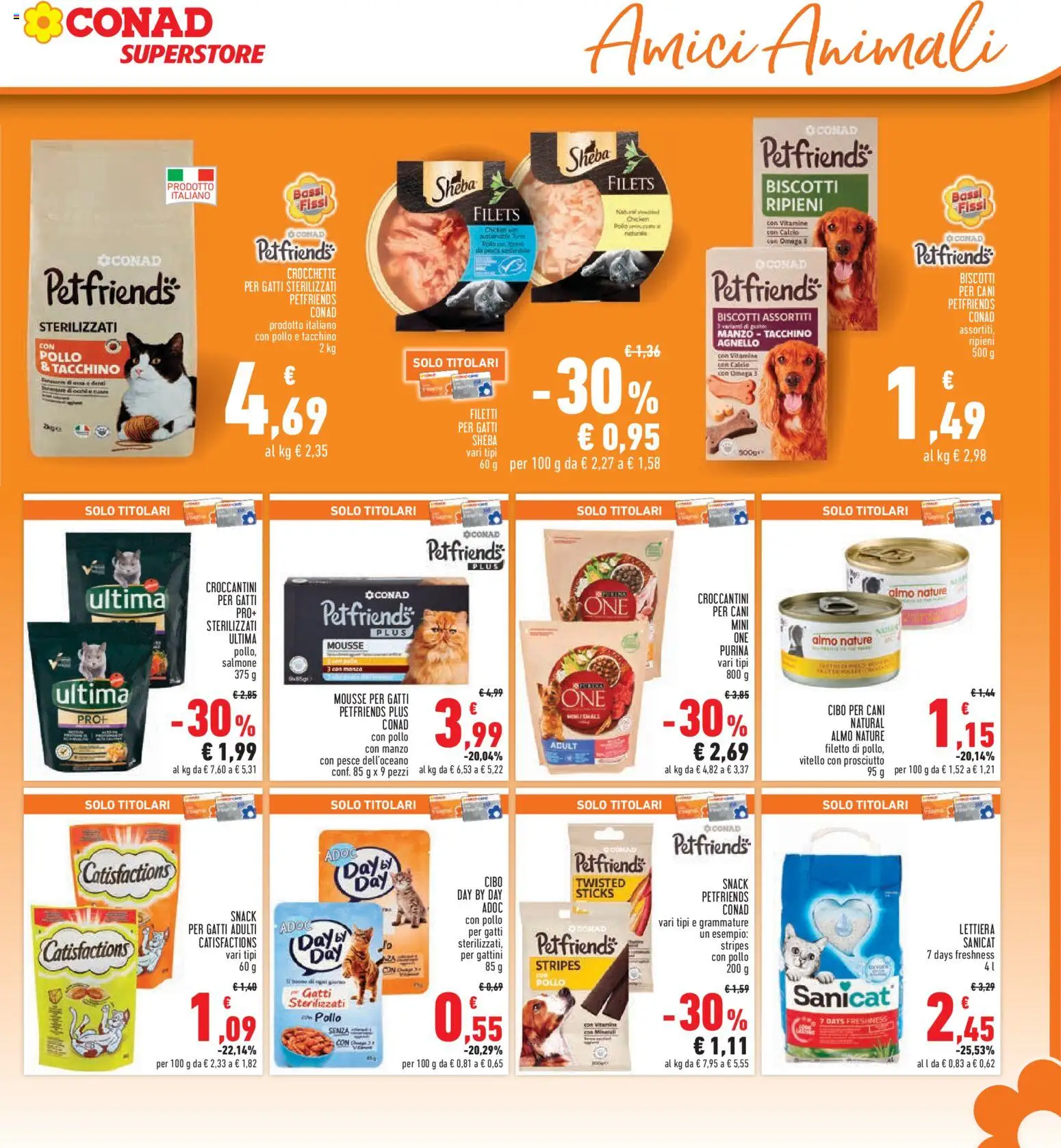 Volantino Conad del 15.01.2026 | Pagina: 27 | Prodotti: Pollo, Biscotti, Tacchino, Vitello