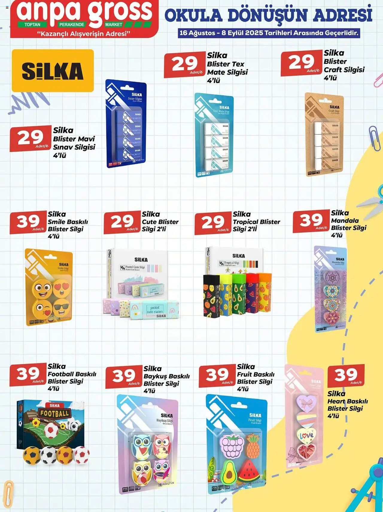 Anpa Gross Okula Dönüş Başlasın! - 16.08.2025 tarihinden itibaren geçerlidir | Sayfa: 15