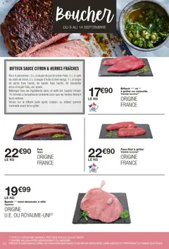  | Page: 10 | Produits: Agneau, Café, Viande, Viande bovine