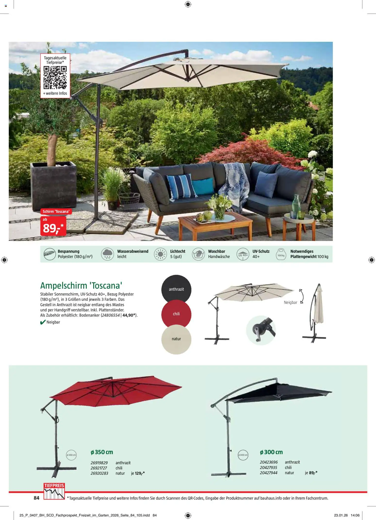 Bauhaus Freizeit im Garten gültig ab 01.05.2026 | Seite: 84 | Produkte: Chili