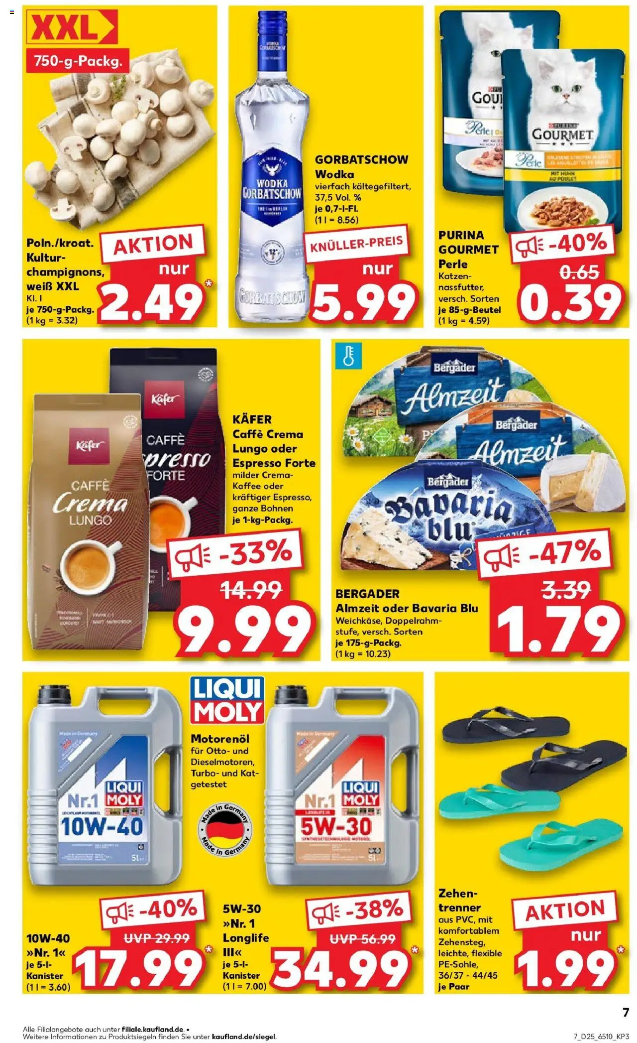 Kaufland prospekt Alsdorf	 - gültig ab dem 22.06.2025 | Seite: 20 | Produkte: Kaffee, Wodka gorbatschow, Vodka, Wodka