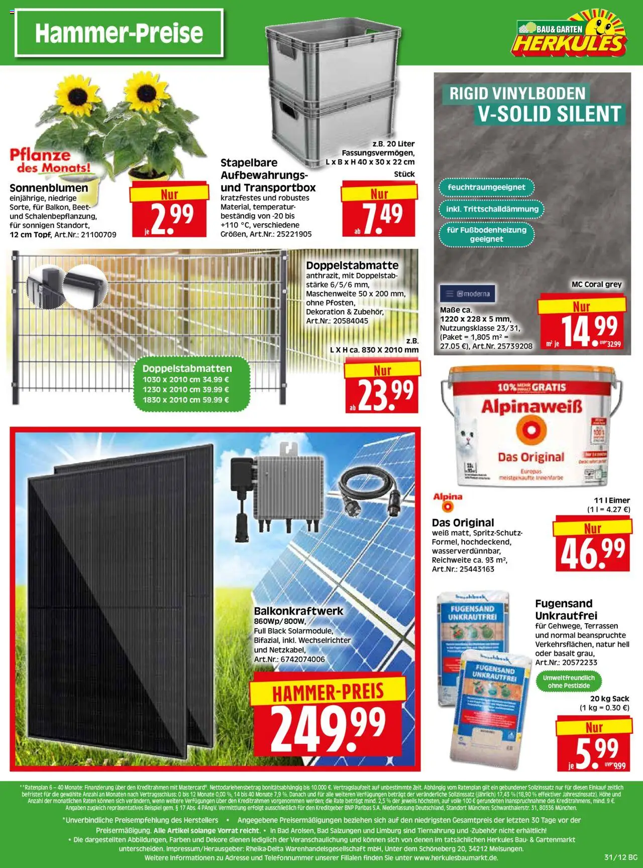 HERKULES  Bau & Garten - gültig ab dem 28.07.2025 | Seite: 12 | Produkte: Coral, Bad
