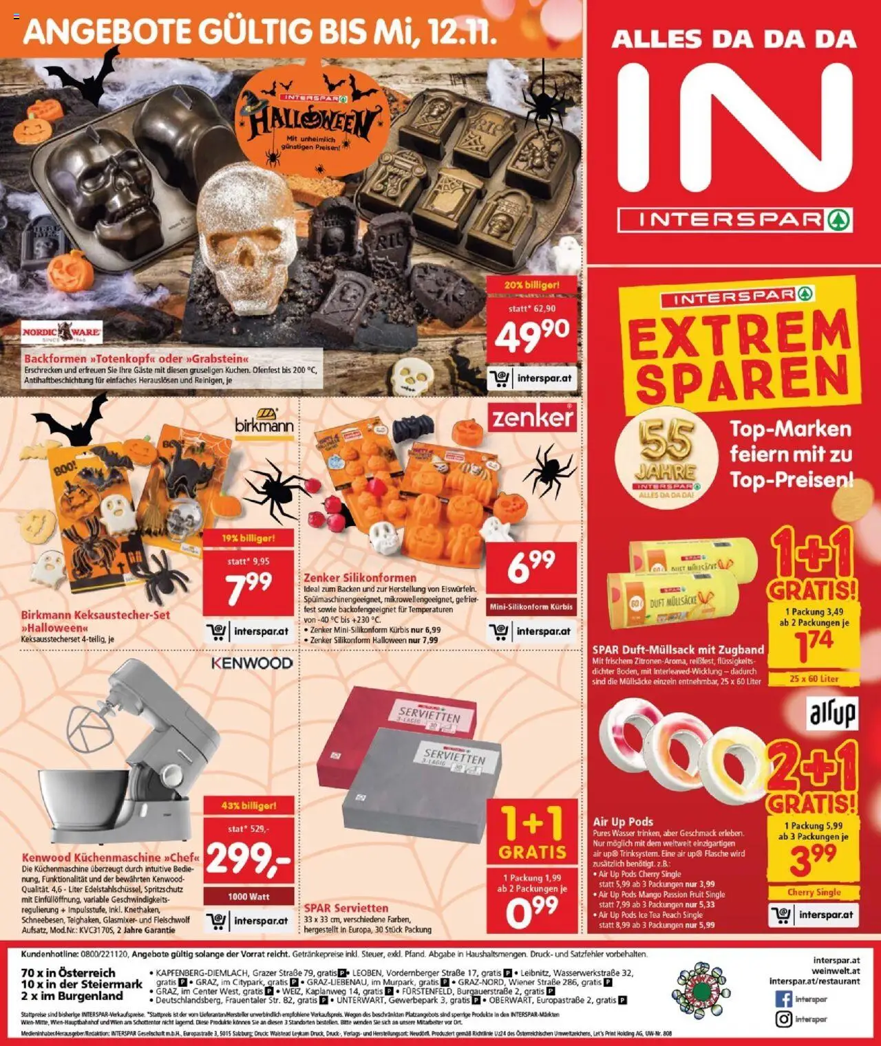 Interspar Flugblatt - Burgenland Nord gültig ab 23.10.2025 | Seite: 24 | Produkte: Wasser, Mango, Kürbis, Duft