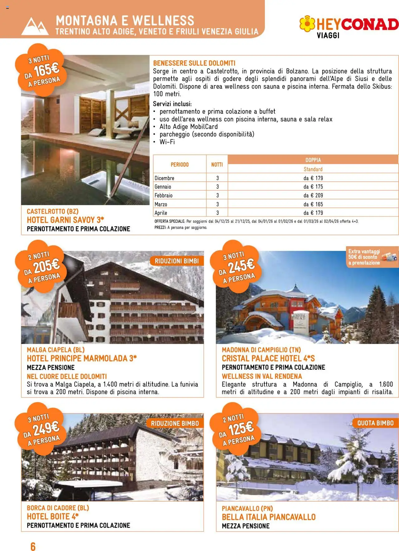 Volantino Conad del 19.09.2025 | Pagina: 6 | Prodotti: Piscina