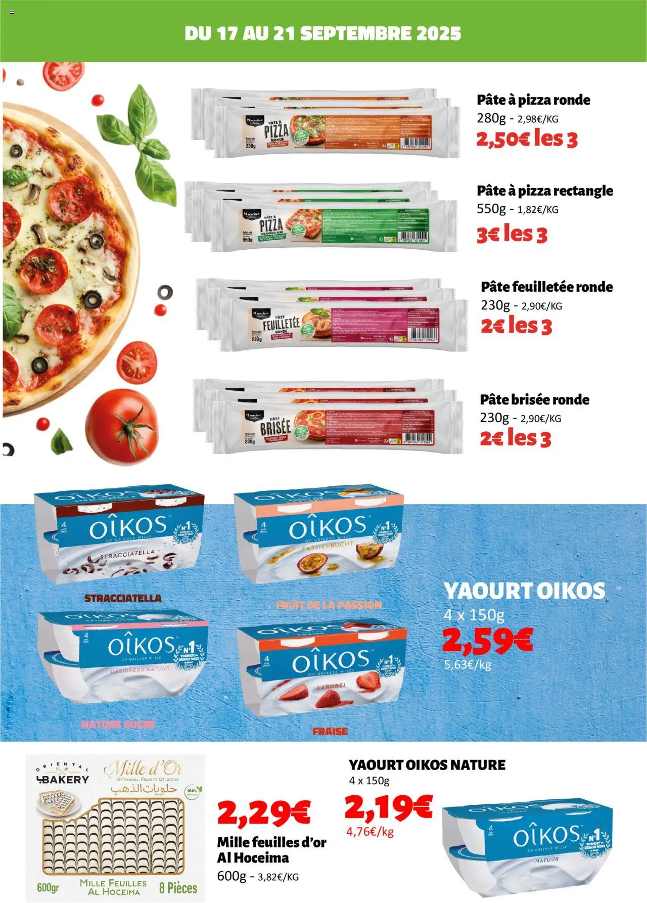  | Page: 3 | Produits: Sucre, Fruit de la passion, Pâte à pizza, Pâte feuilletée
