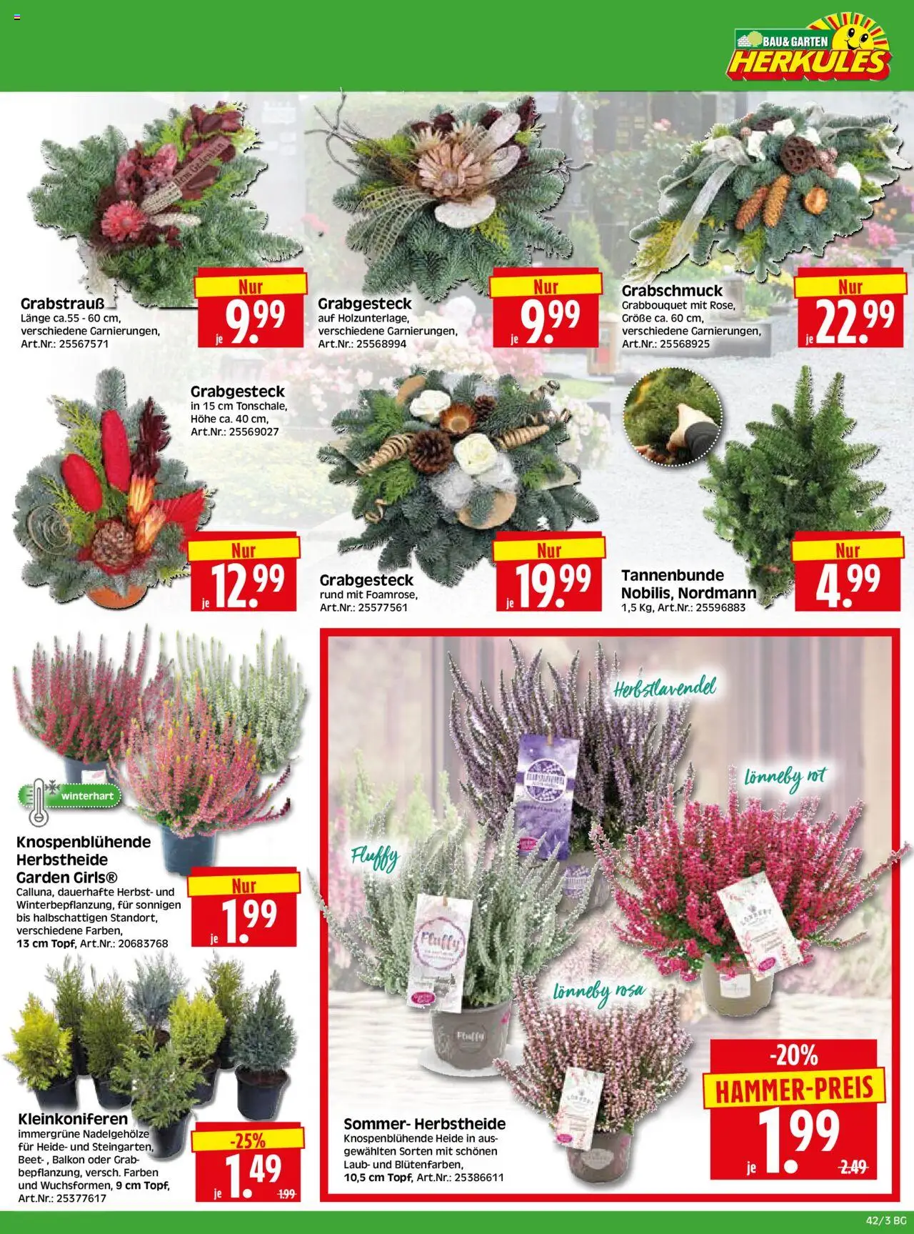 HERKULES Bau & Garten – gültig ab 13.10.2025 | Seite: 3