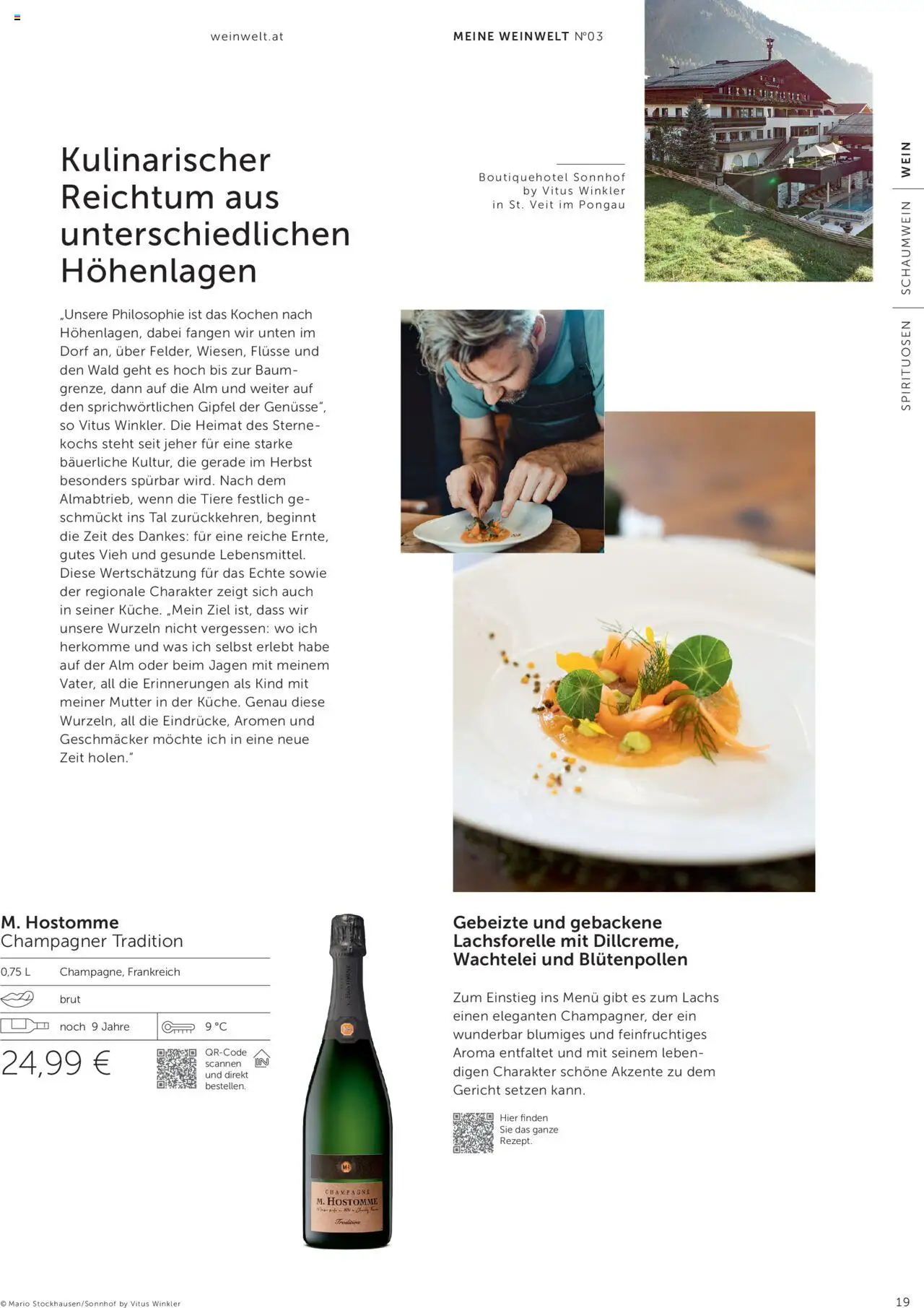 Interspar Weinwelt Magazin Ausgabe Herbst gültig ab 10.09.2025 | Seite: 19 | Produkte: Wein