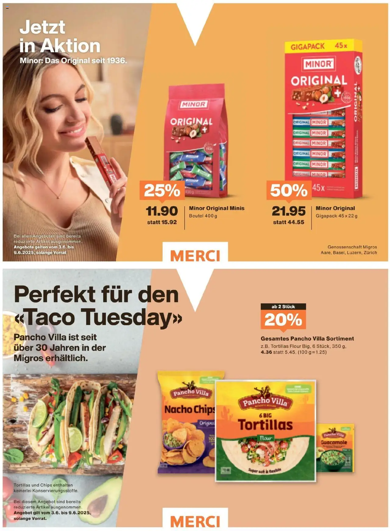 Migros Magazin ab 03.06.2025 | Seite: 32 | Produkte: Nachos, Chips