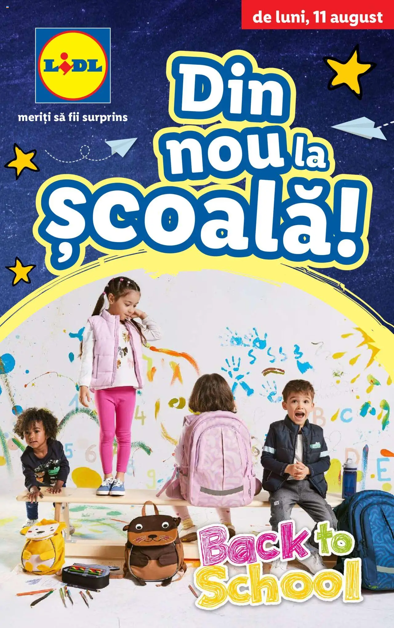 Lidl - Din nou la școală! – valabil de la 11.08.2025 | Pagină: 1