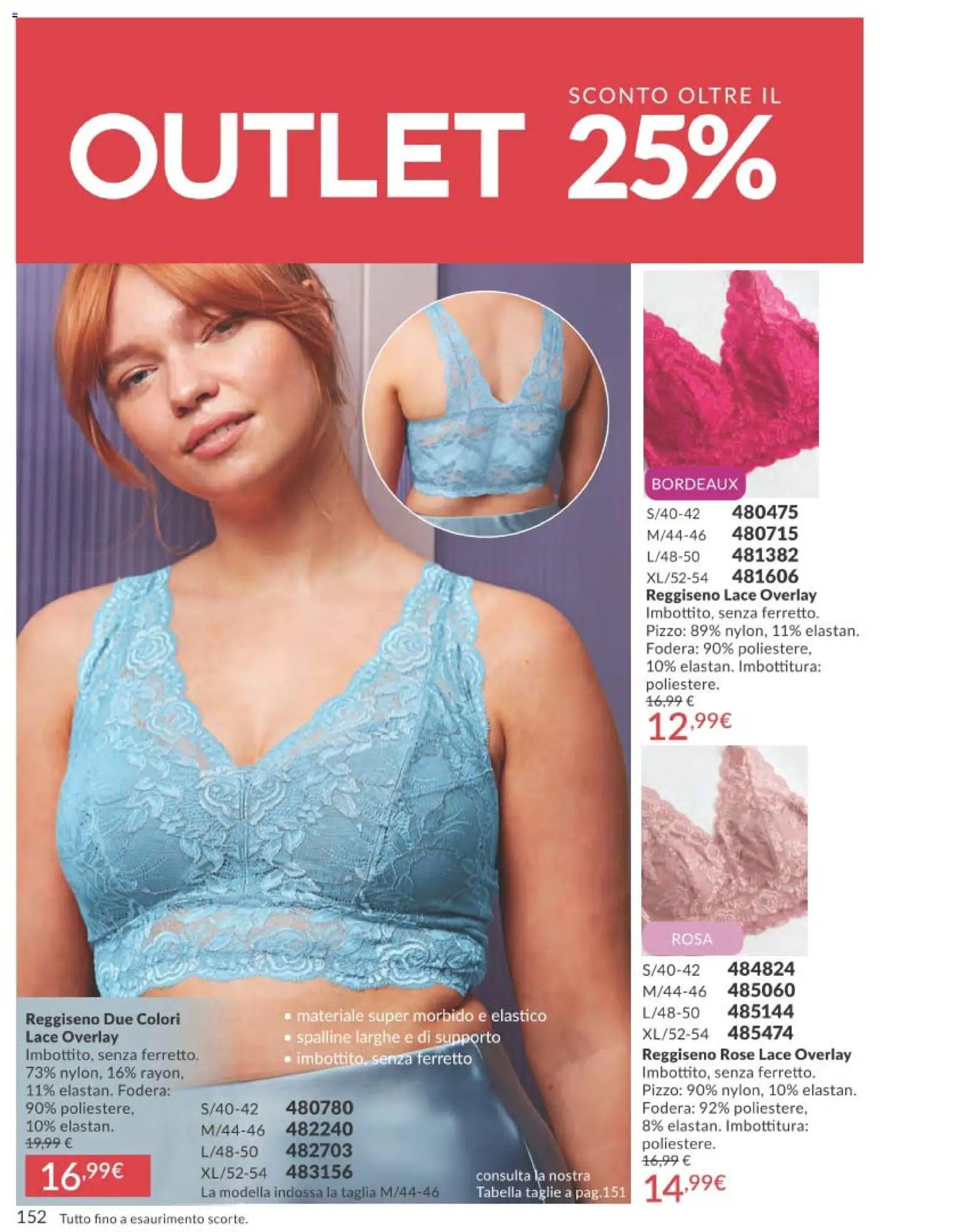 Volantino Avon del 31.12.2025 | Pagina: 152 | Prodotti: Reggiseno