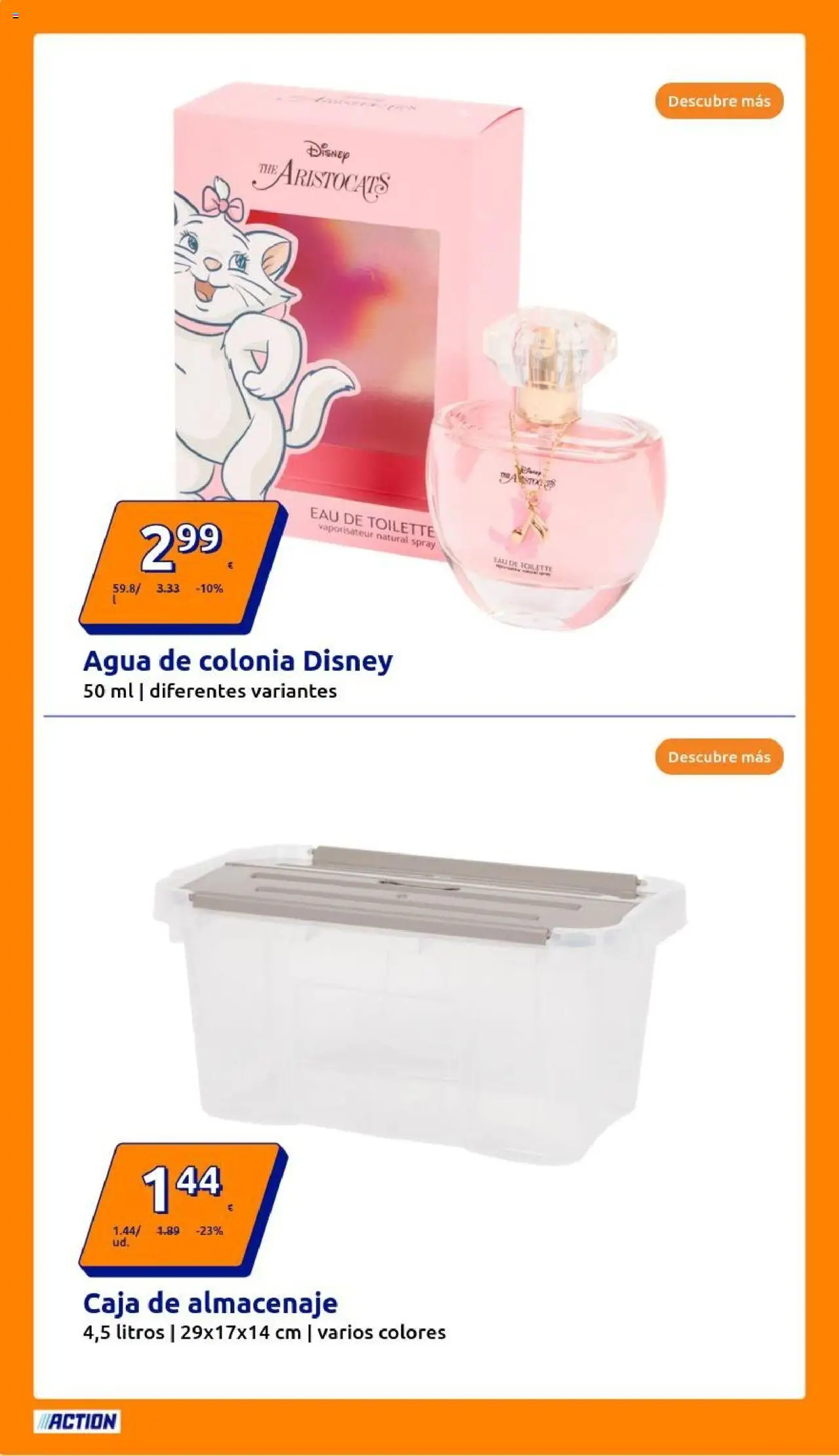 Action - Action ES week 32 2025 │ válido desde el 06.08.2025 | Página: 12 | Productos: Eau de toilette, Agua de colonia, Colonia, Almacenaje