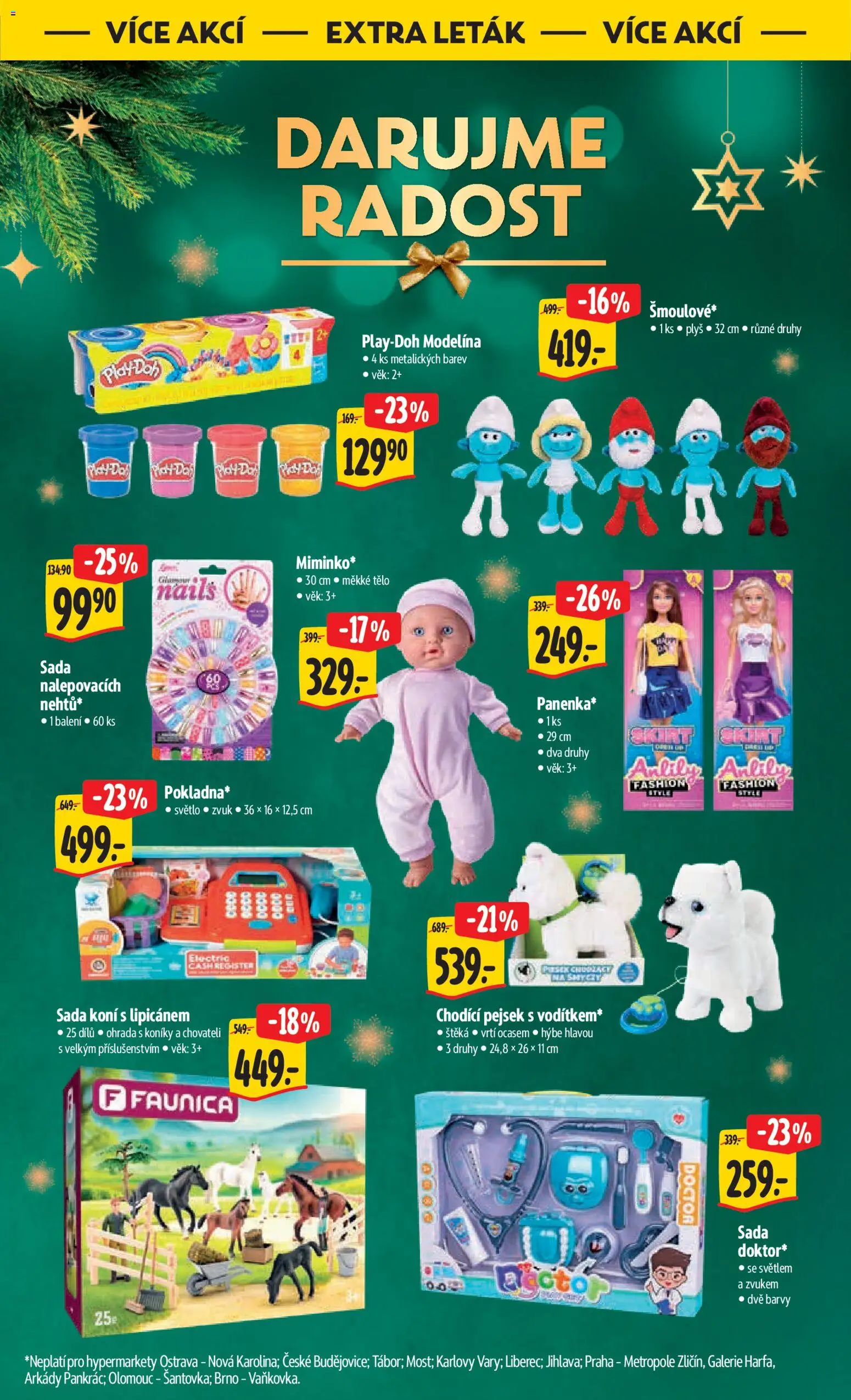 Albert leták - Hypermarket od 26.11.2025 | Strana: 48 | Produkty: Modelína, Barvy