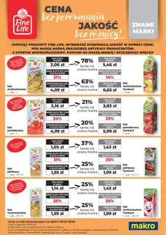 Pogląd oferty "Makro gazetka - Fine Life" - ważna od 01.02.2026