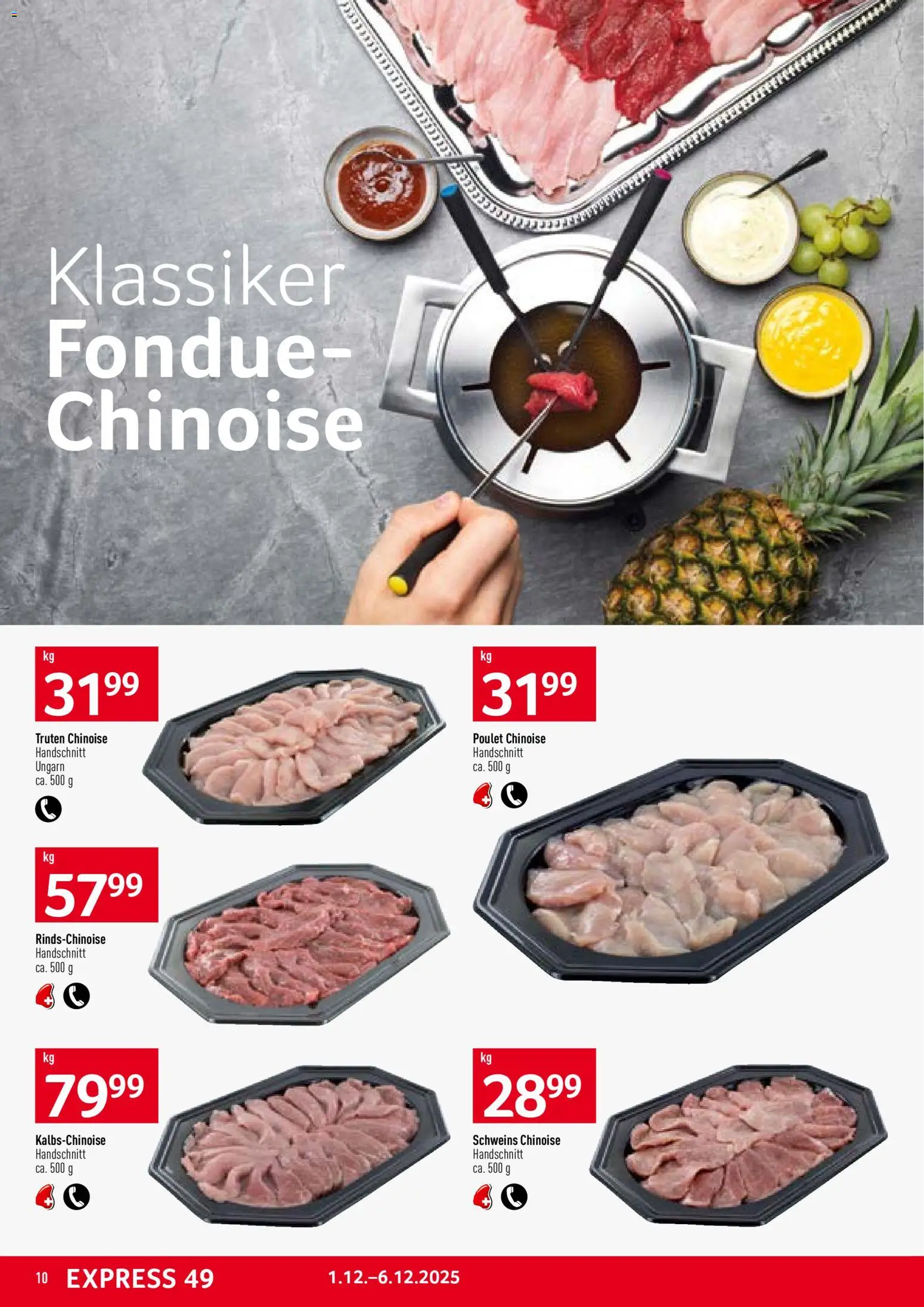 Prodega Aktionen – gültig ab 01.12.2025 | Seite: 10 | Produkte: Fondue