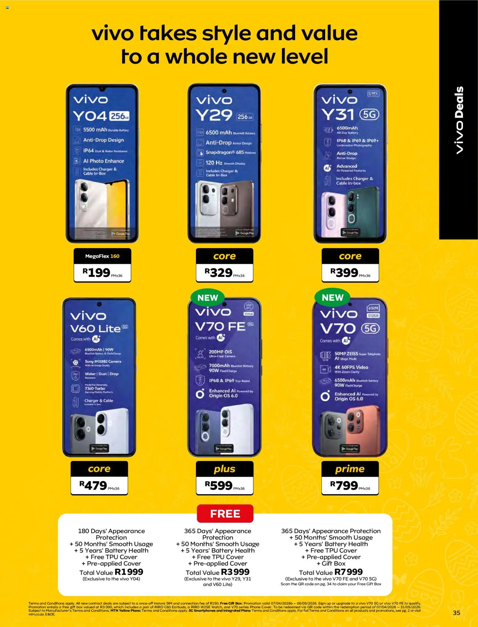 New MTN catalogue – valid from 07.04.2026 | Page: 35 | Products: Cable, Battery, Charger, Water
