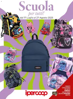 Anteprima del volantino Ipercoop - Scuola per tutti! valido a partire dal 16.07.2025