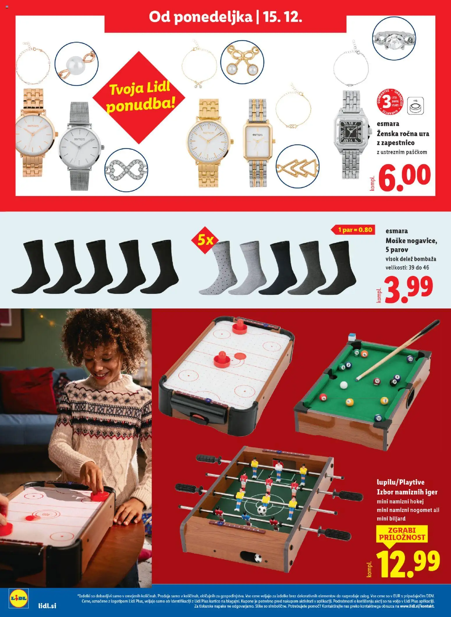 Novi Lidl katalog ponudbe – veljaven od 11.12.2025 | Stran: 48 | Izdelki: Ura