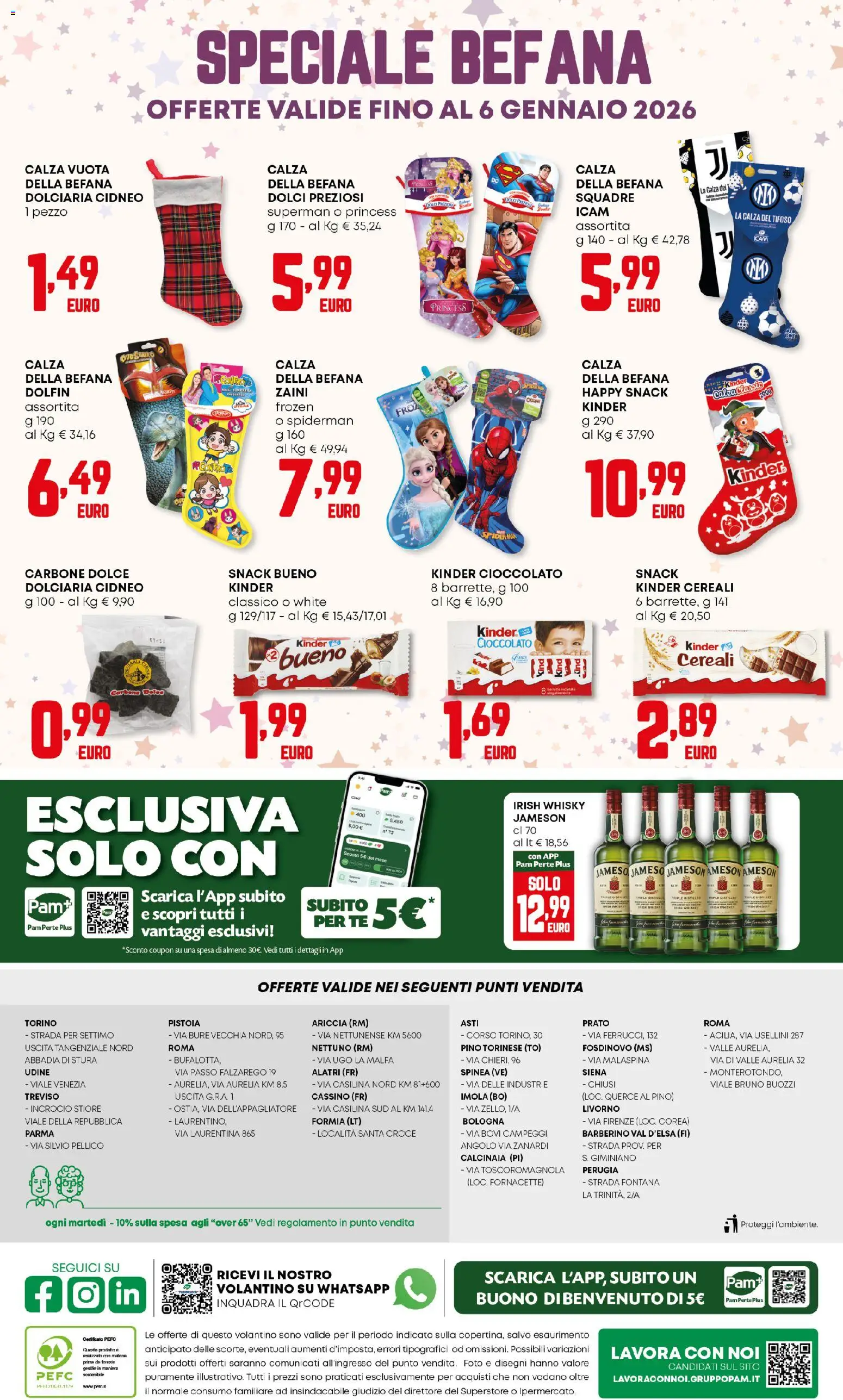 Volantino Panorama del 02.01.2026 | Pagina: 16 | Prodotti: Cioccolato, Cereali, Whisky