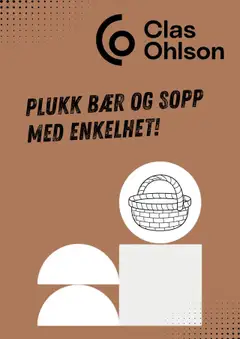 Forhåndsvisning av Clas Ohlson kundeavis gyldig fra 01.10.2025