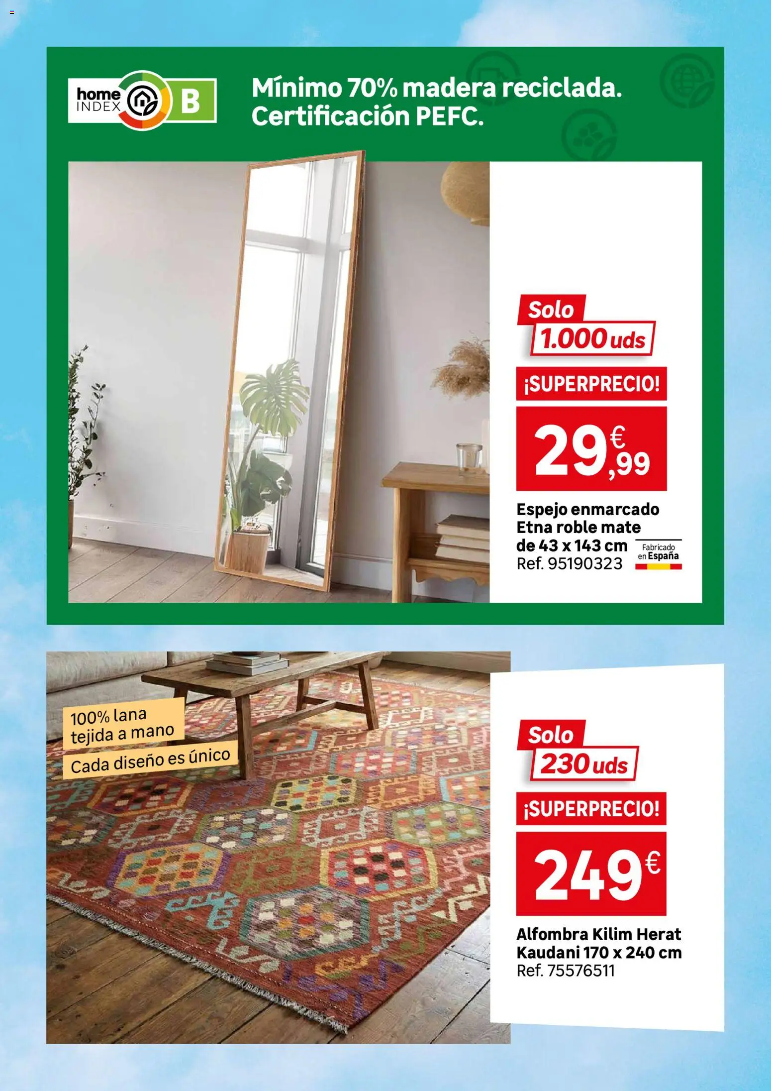 Leroy Merlin catálogo │ válido desde el 21.04.2026 | Página: 64 | Productos: Espejo, Alfombra