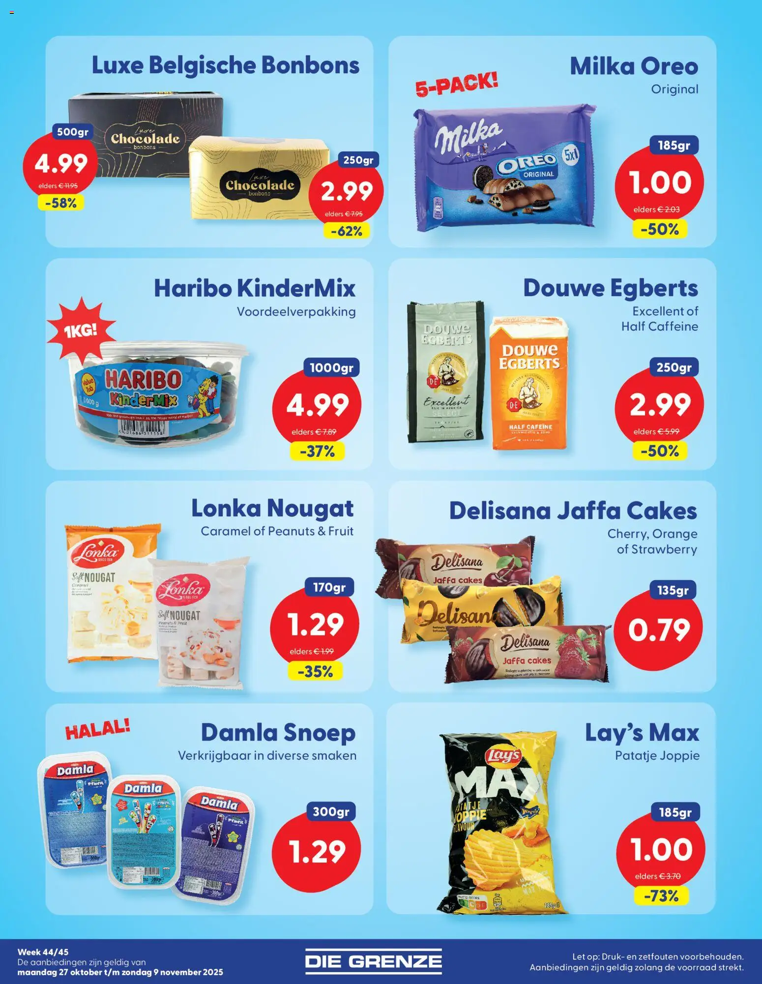 {H1} | Pagina: 3 | Producten: Snoep, Chocolade, Oreo, Fruit