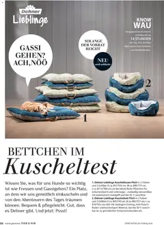 Dehner Flugblatt ab 05.03.2026 gültig | Seite: 84 | Produkte: Bett
