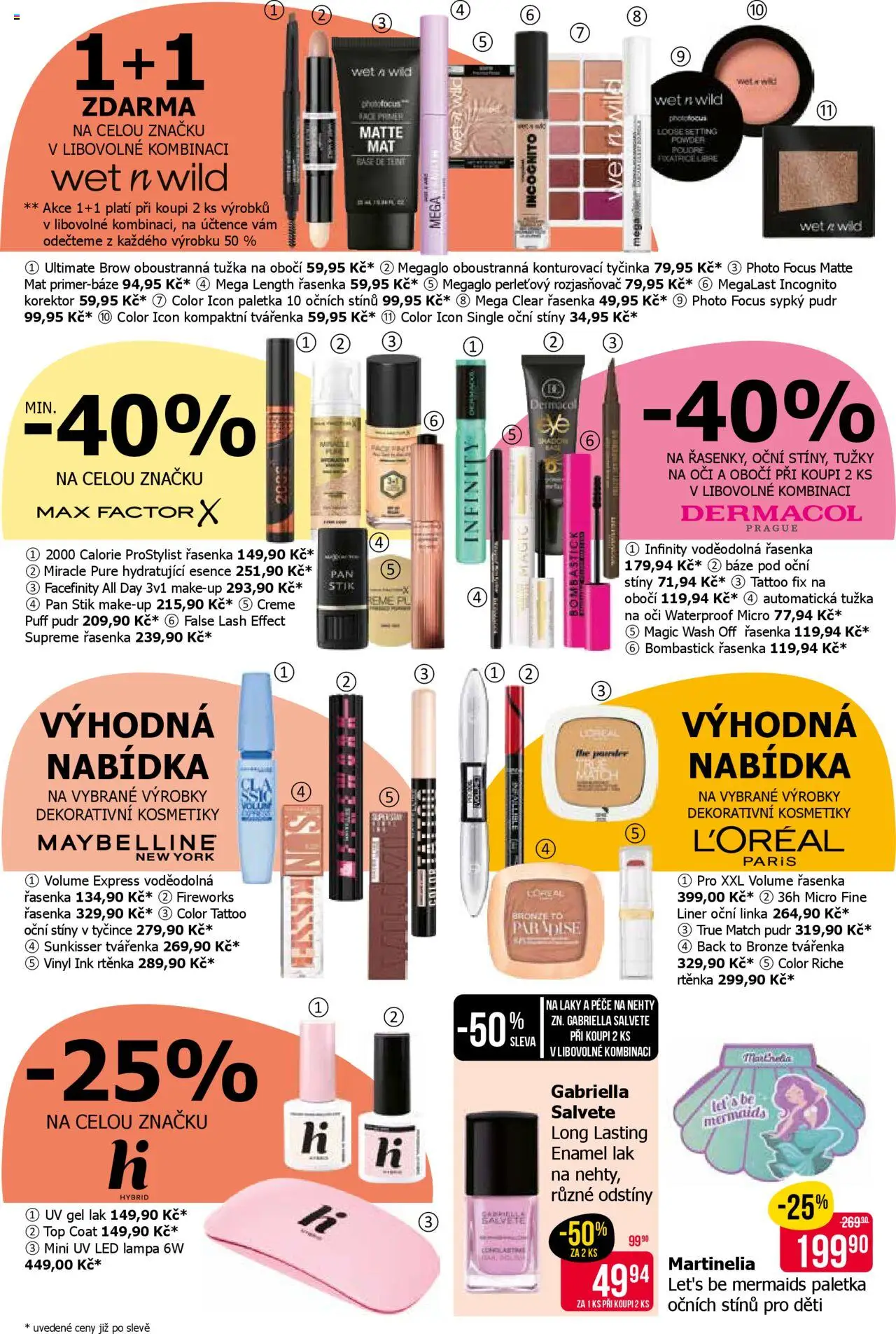 TETA Drogerie leták od 22.10.2025 | Strana: 7 | Produkty: Makeup, Tužka, Rozjasňovač, Tužka na oči