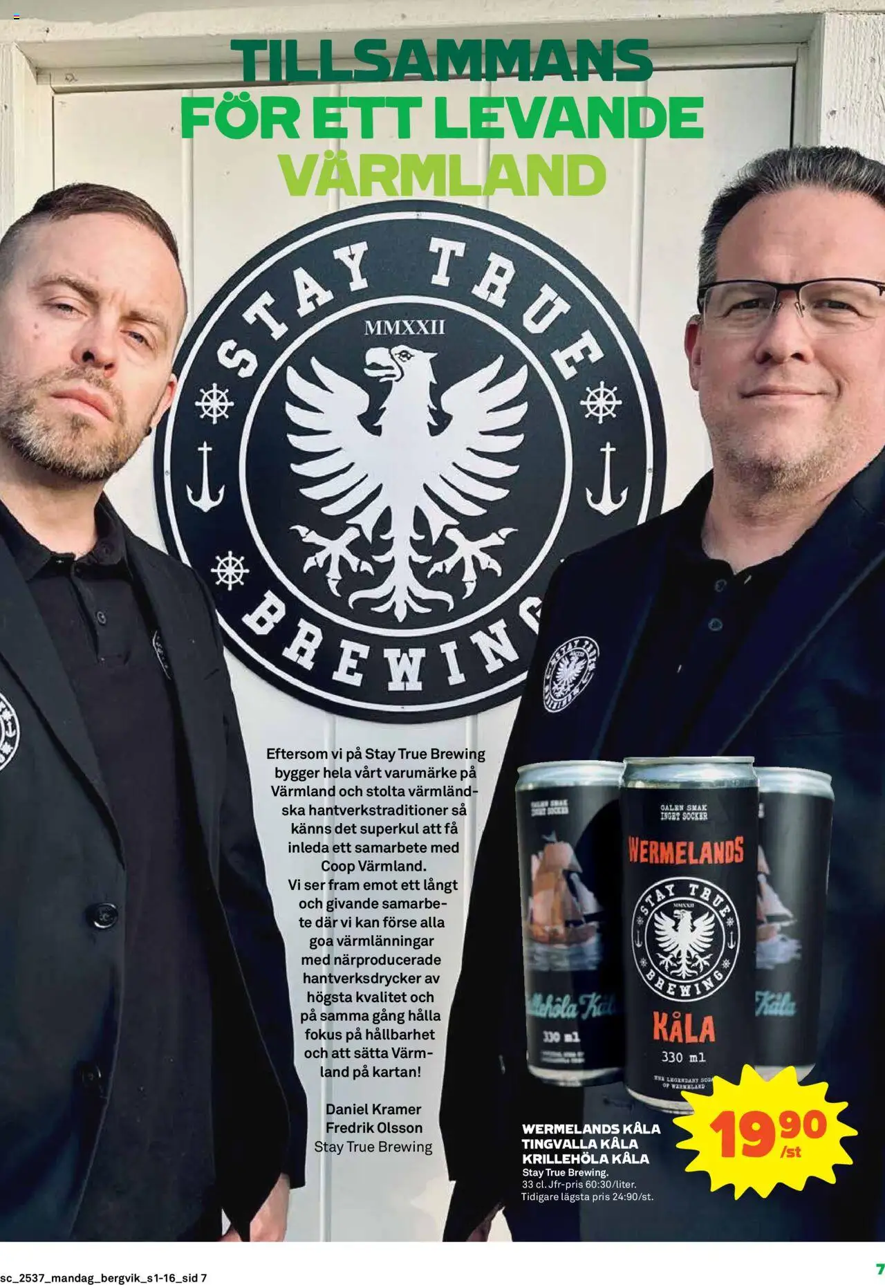 Stora Coop reklamblad aktuell från 08.09.2025 | Sida: 7 | Produkter: Te