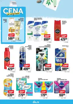 Super DIS katalog - pregled Super DIS kataloga - važi od 04.12.2025 | Strana: 16 | Proizvode: Gillette, Brijač, Pantene, Gel za brijanje