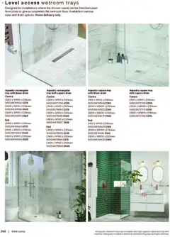 Preview of B&Q - Bathrooms valid from 16.12.2025 | Page: 240 | Products: Shower, Floor