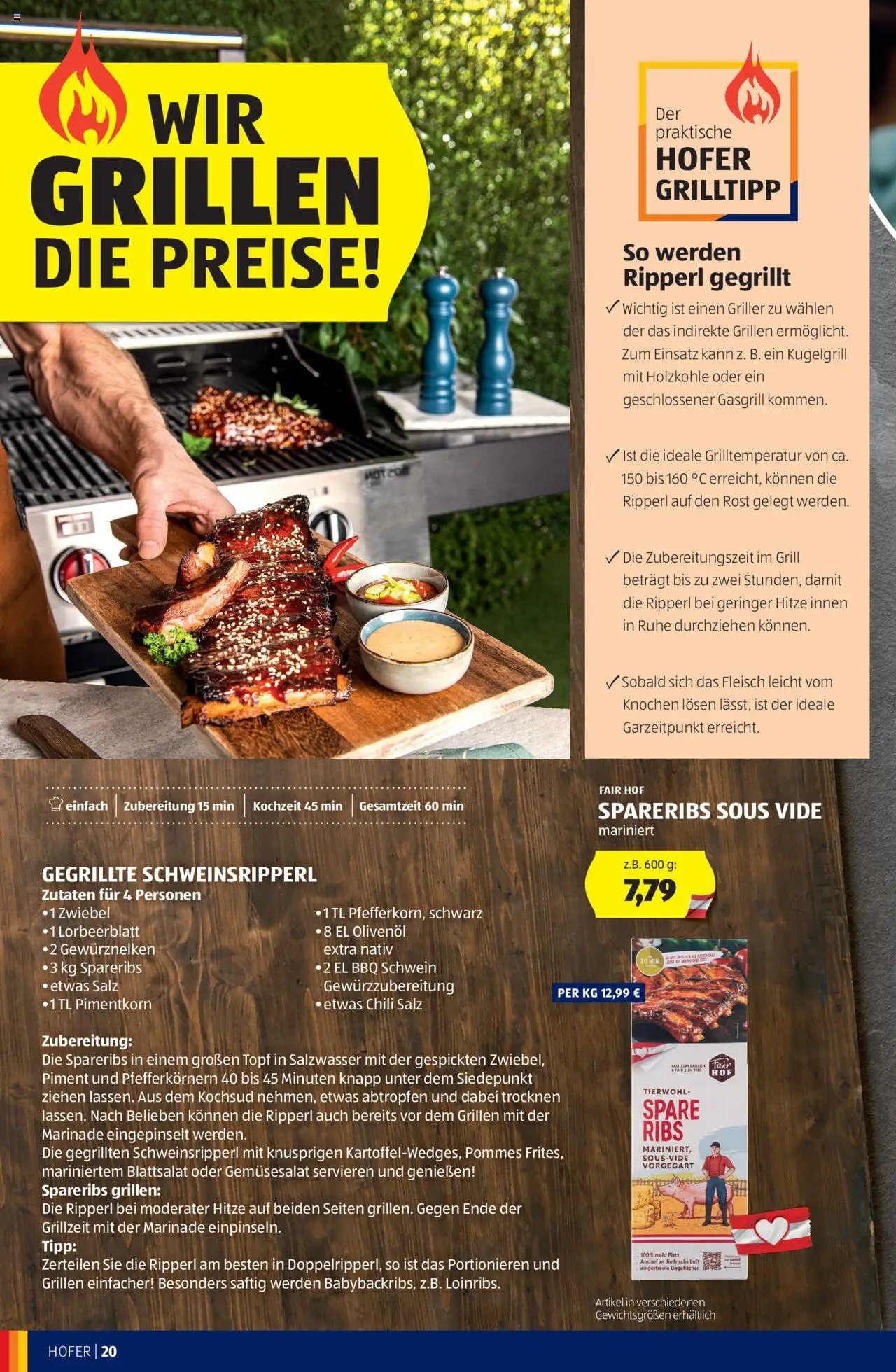 Hofer Frühjahr-/Sommerkatalog gültig ab 30.04.2025 | Seite: 20