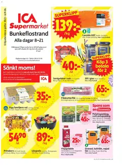 ICA Supermarket - Bunkeflostrand - Förhandsvisning av reklamblad från butik ICA Supermarket aktuell från 30.03.2026