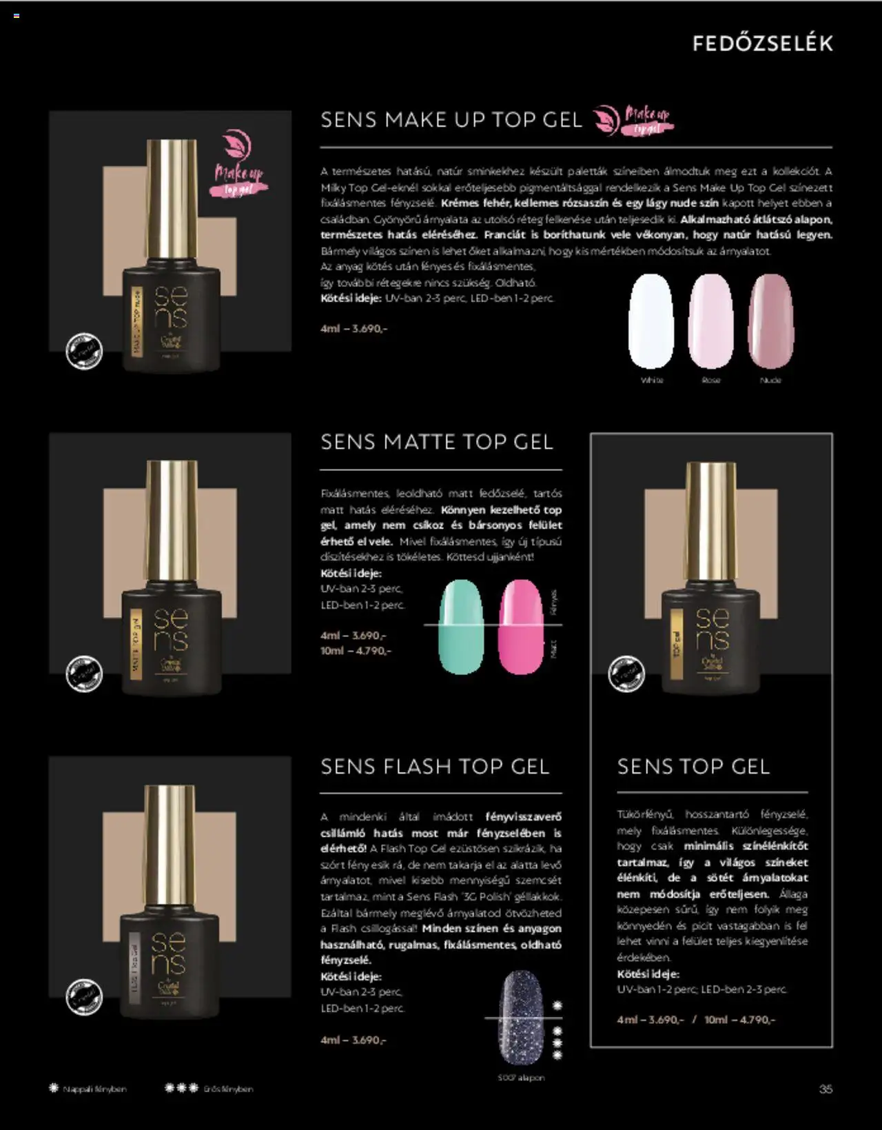 Crystal Nails akciós ujság - amely érvényes a következő dátumtól: 01.03.2025 | Oldal: 35