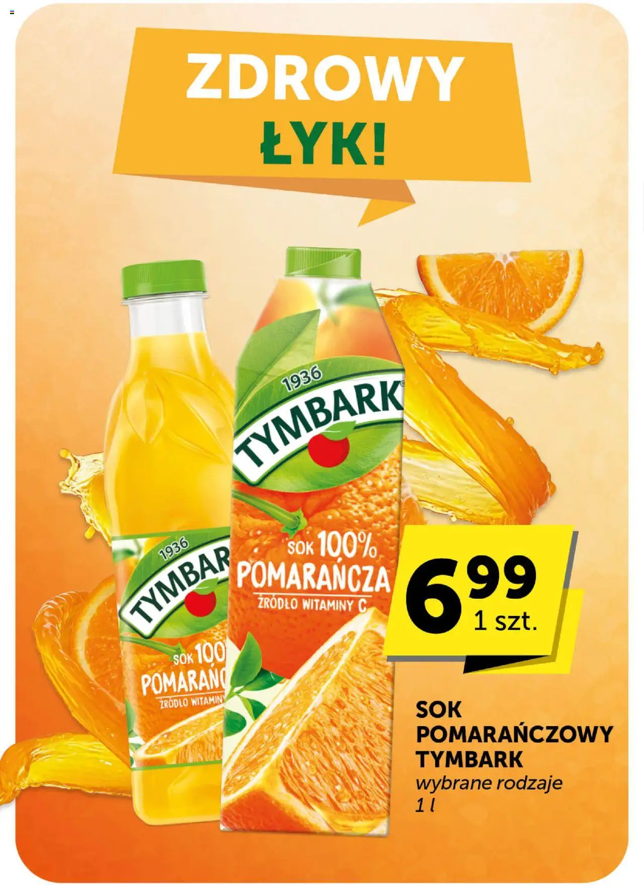 Euro Sklep Gazetka od 16.10.2025 | Strona: 6 | Produkty: Sok