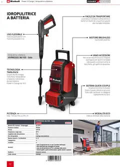 Anteprima del volantino Einhell volantino Elettroutensili  valido a partire dal 17.03.2026 | Pagina: 94 | Prodotti: Spazzola, Acqua, Scatola, Batteria
