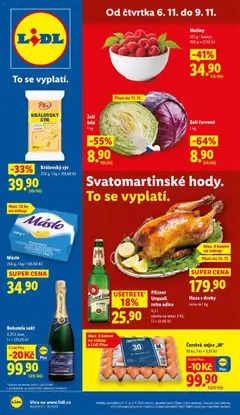 Náhled letáku Lidl leták od 06.11.2025