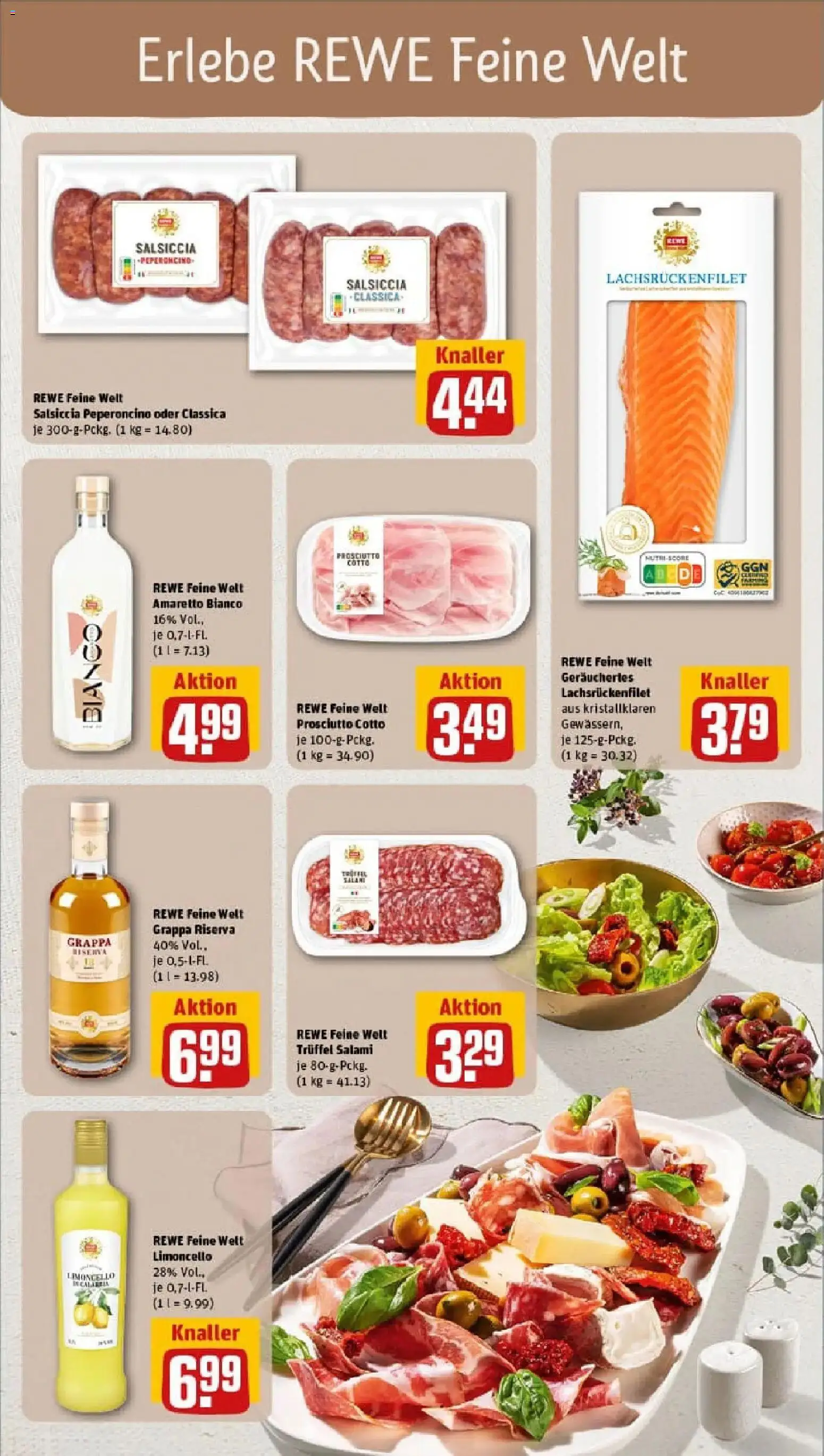 Rewe prospekt Hann. Muenden	 – gültig ab 17.11.2025 | Seite: 21 | Produkte: Limoncello, Salami