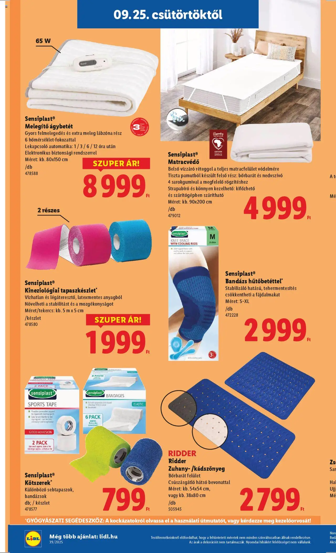 Lidl akciós ujság - amely érvényes a következő dátumtól: 25.09.2025 | Oldal: 32 | Termékek: Zuhany, Óra