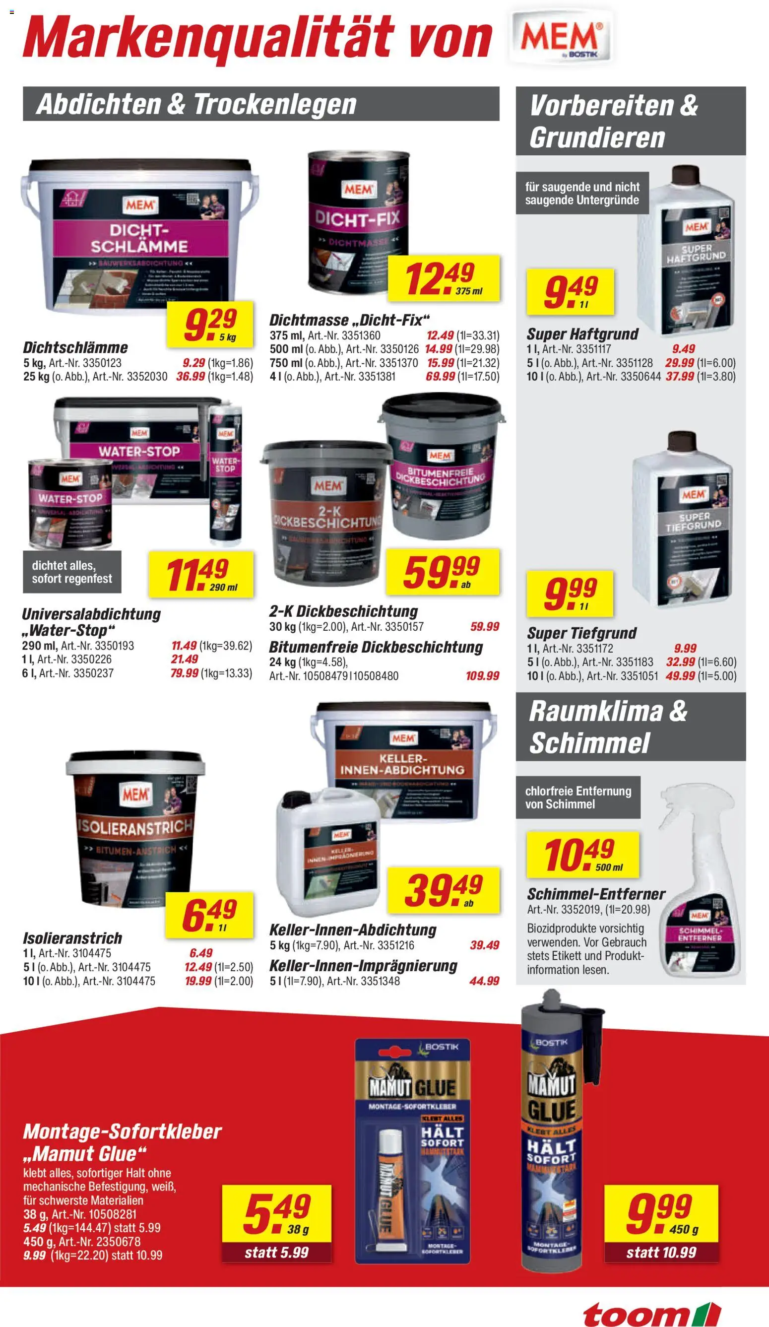 Toom Baumarkt Prospekt 	 – gültig ab 25.04.2026 | Seite: 27