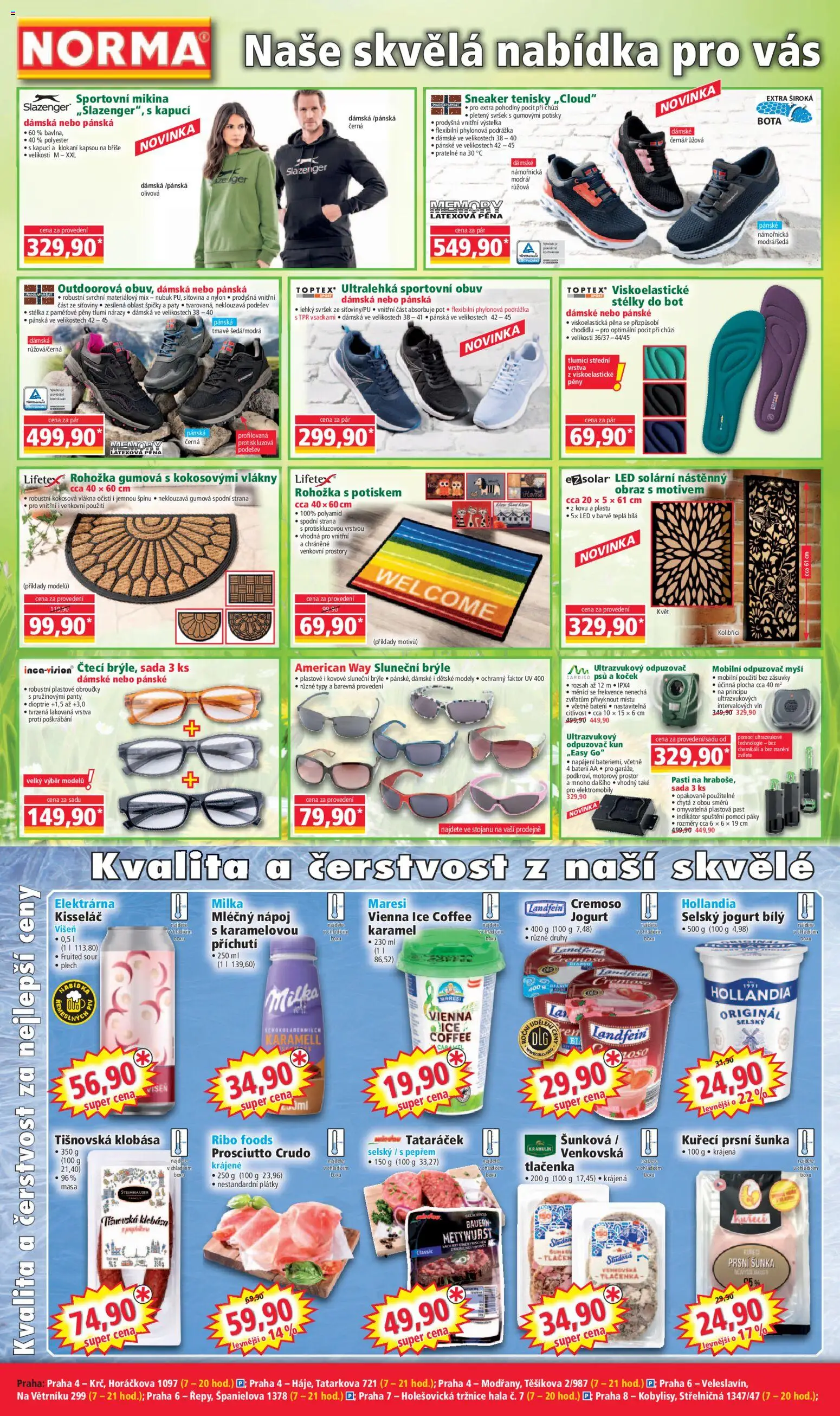 Norma leták od 09.03.2026 | Strana: 2 | Produkty: Ice coffee, Rohožka, Odpuzovač, LED