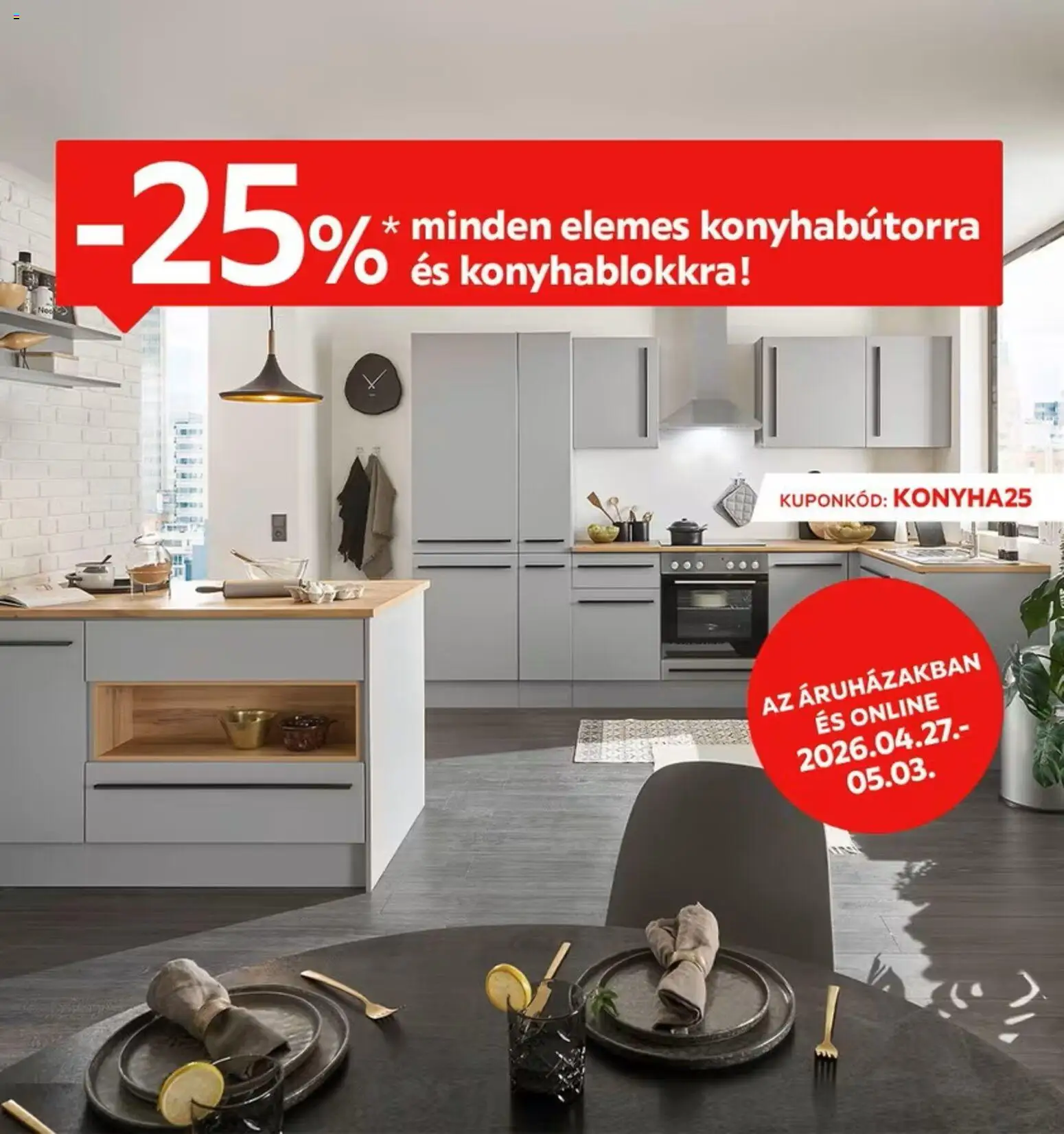 XXXLutz akciós ujság - amely érvényes a következő dátumtól: 27.04.2026 | Oldal: 1