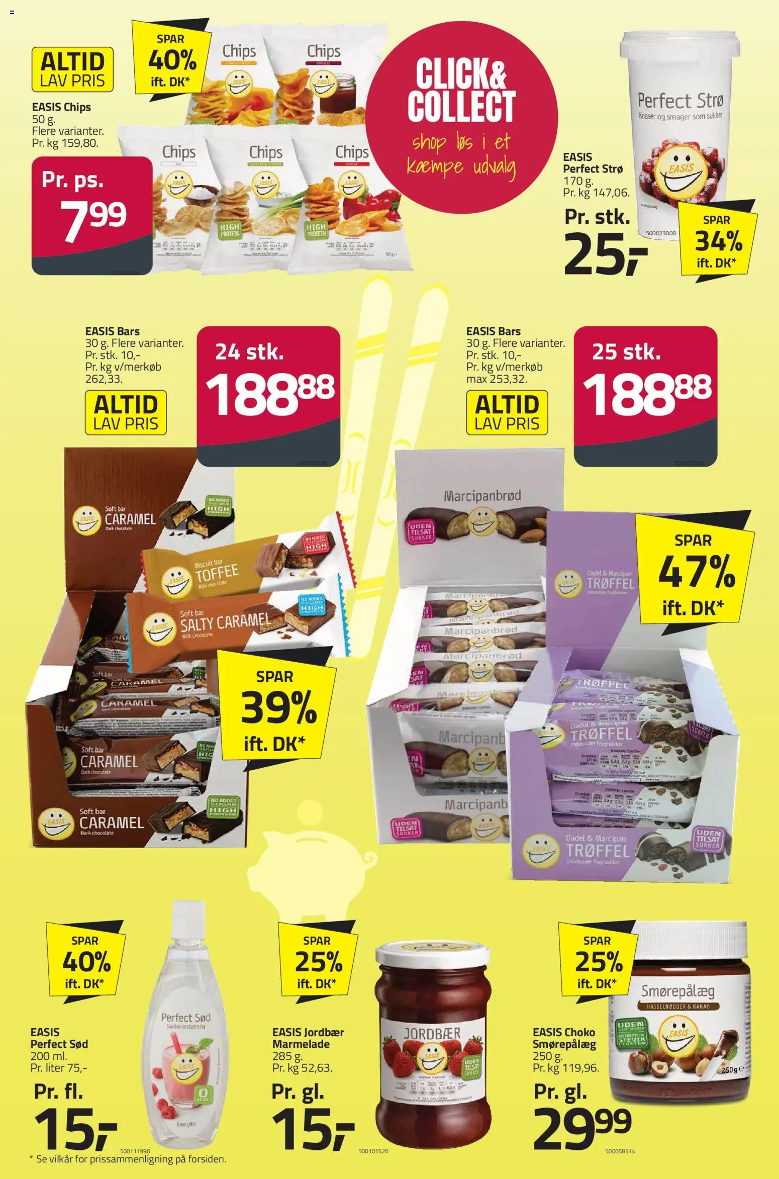 Fleggaard tilbudsavis – gyldig fra 02.01.2026 | Side: 43 | Produkter: Jordbær, Chips, Hasselnødder, Marmelade