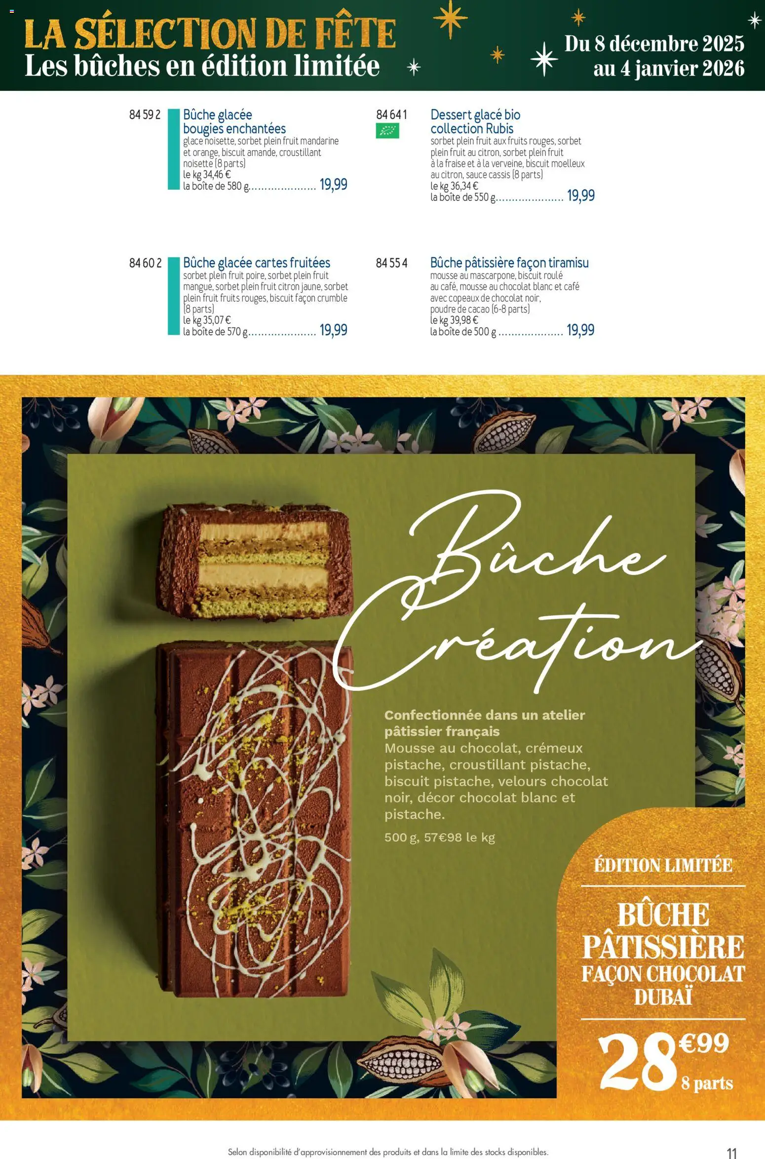 {H1} | Page: 11 | Produits: Noisette, Mousse, Café, Chocolat