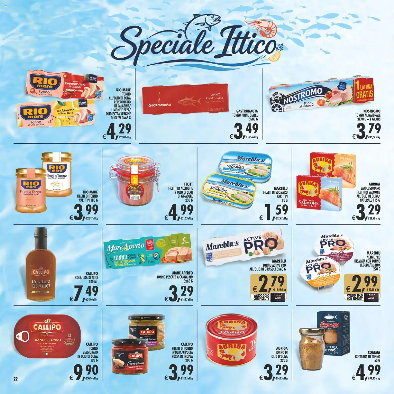 Volantino Decò del 17.04.2026 | Pagina: 22 | Prodotti: Limone, Olio, Peperoncino, Alici