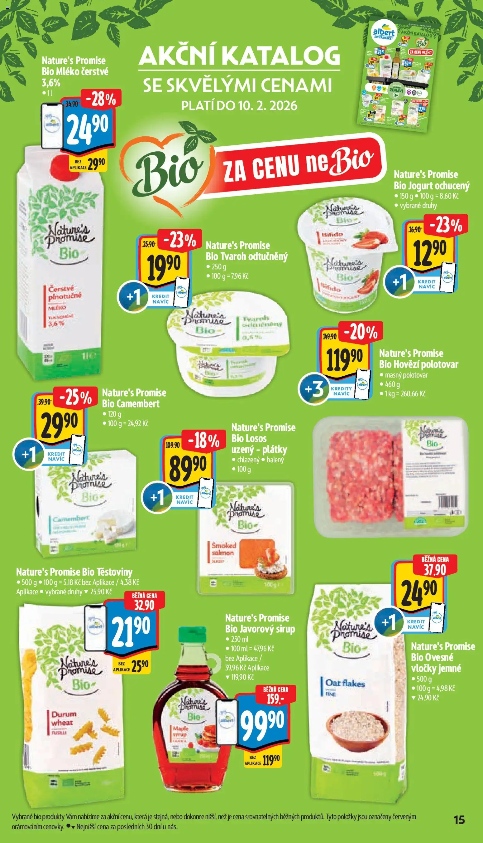 Albert leták - Supermarket od 28.01.2026 | Strana: 21 | Produkty: Bio jogurt, Mléko, Jogurt, Tvaroh