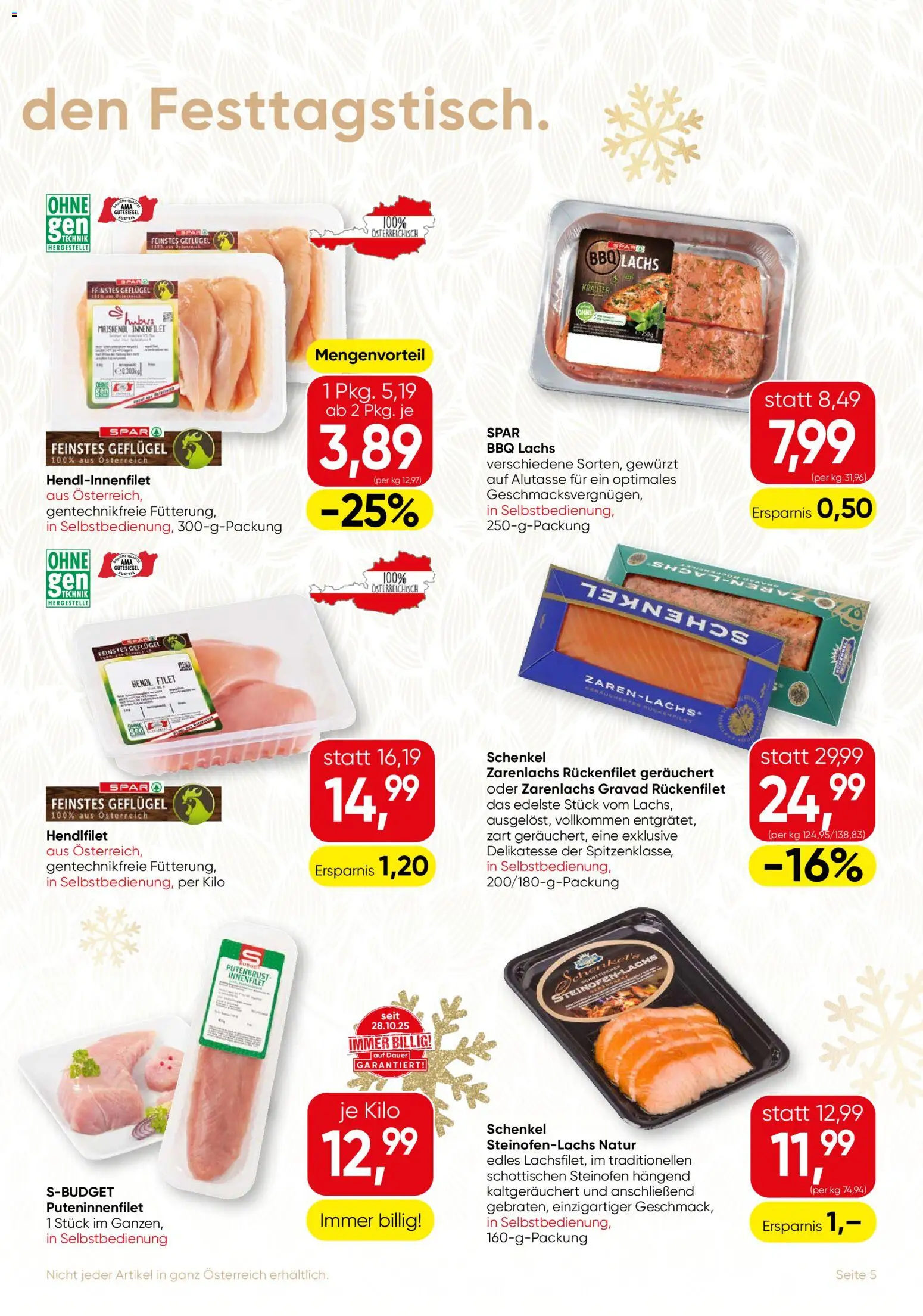 SPAR Gourmet Flugblatt gültig ab 18.12.2025 | Seite: 5