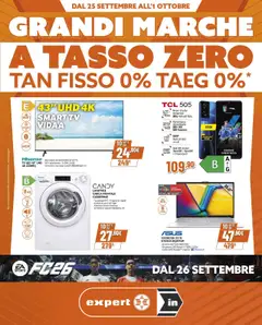 Anteprima del volantino Ipercoop Expert catalogo valido a partire dal 25.09.2025